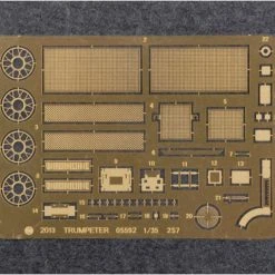 05592 | Trumpeter 1/35 Soviet 2S7m Self-Propelled Gun Scaled Plastic Model Kit -Trumpeter Sales Shop TRU 05592 60 1200x800 1