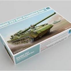 05593 | Trumpeter 1/35 Soviet 2S7 Self-Propelled Gun Scaled Plastic Model Kit -Trumpeter Sales Shop TRU 05593 52 1200x800 1