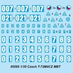 05595 | Trumpeter 1/35 Czech T-72M4CZ Main Battle Tank Scaled Plastic Model Kit -Trumpeter Sales Shop TRU 05595 59 1200x800 1
