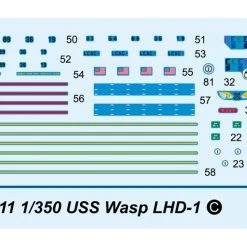 05611 | Trumpeter 1/350 USS Wasp LHD-1 Aircraft Carrier Plastic Model Kit -Trumpeter Sales Shop TRU 05611 55 1200x800 1