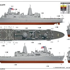 05616 | Trumpeter 1/350 USS New York LPD-21 Amphibious Transport Dock Plastic Model Kit -Trumpeter Sales Shop TRU 05616 06 1200x800 1