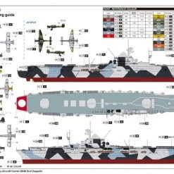 05627 | Trumpeter 1/350 German DKM Graf Zeppelin Aircraft Carrier Plastic Model Kit -Trumpeter Sales Shop TRU 05627 59 1200x800 1