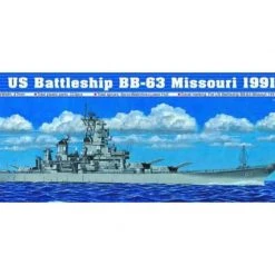 05705 | Trumpeter 1/700 US Missouri 1991 Battleship Plastic Model Kit