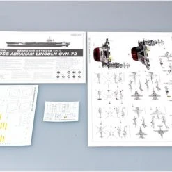 05732 | Trumpeter 1/700 USS Abraham Lincoln CVN-72 Aircraft Carrier Plastic Model Kit -Trumpeter Sales Shop TRU 05732 11 1200x800 1