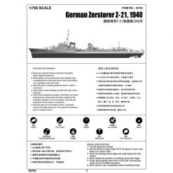 05792 | Trumpeter 1/700 Zerstorer Z-21 1940 Destroyer Plastic Model Kit 14 05792 | Trumpeter 1/700 Zerstorer Z-21 1940 Destroyer Plastic Model Kit -Trumpeter Sales Shop TRU 05792 05 1200x800 1