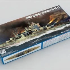 05794 | Trumpeter 1/700 HMS Queen Elizabeth 1941 Battleship Plastic Model Kit -Trumpeter Sales Shop TRU 05794 52 1200x800 1