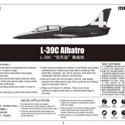 05804 | Trumpeter 1/48 L-39C Albatros Jet Scaled Plastic Model Kit -Trumpeter Sales Shop TRU 05804 61 1200x800 1