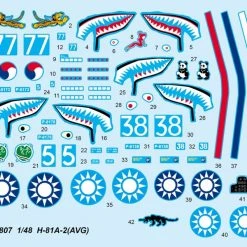 05807 | Trumpeter 1/48 H-81A-2 (AVG) Fighter Scaled Plastic Model Kit -Trumpeter Sales Shop TRU 05807 56 1200x800 1