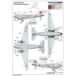 05813 | Trumpeter 1/48 CNAC N41CQ Douglas DC-3 Transport Plane Scaled Plastic Model Kit -Trumpeter Sales Shop TRU 05813 03 1200x800 1