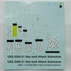 05904 | Trumpeter 1/144 USS Seawolf SSN-21 Attack Submarine Plastic Model Kit -Trumpeter Sales Shop TRU 05904 52 1200x800 1