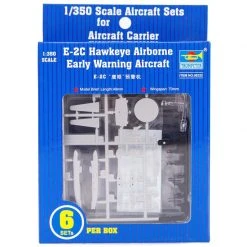 06222 | Trumpeter 1/350 E-2C Hawkeye Airborne Early Warning Aircraft Sets (6Pcs) For Aircraft Carrier Scaled Plastic Model Kit