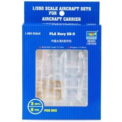 06263 | Trumpeter 1/350 PLA Navy SH-5 Aircraft Sets (6Pcs) For Aircraft Carrier Scaled Plastic Model Kit