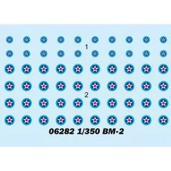 06282 | Trumpeter 1/350 BM-2 Torpedo Bomber Aircraft Set (12Pcs) Scaled Plastic Model Kit -Trumpeter Sales Shop TRU 06282 02 1200x800 1