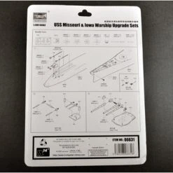 06631 | Trumpeter 1/200 USS Missouri & Iowa Detailed Parts Upgrade Set -Trumpeter Sales Shop TRU 06631 52 1200x800 1