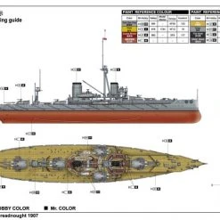 06704 | Trumpeter 1/700 HMS Dreadnought 1907 Battleship Plastic Model Kit -Trumpeter Sales Shop TRU 06704 56 1200x800 1