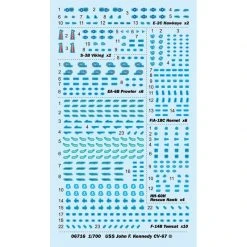 06716 | Trumpeter 1/700 USS John F. Kennedy CV-67 Aircraft Carrier Plastic Model Kit -Trumpeter Sales Shop TRU 06716 07 1200x800 1