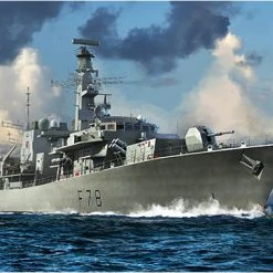 06719 | Trumpeter 1/700 British Royal Navy HMS Type 23 Kent (F78) Frigate Scaled Plastic Model Kit