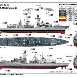 06719 | Trumpeter 1/700 British Royal Navy HMS Type 23 Kent (F78) Frigate Scaled Plastic Model Kit -Trumpeter Sales Shop TRU 06719 03 1200x800 1