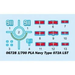 06728 | Trumpeter 1/700 Chinese Navy 72A Tank Landing Ship Scaled Plastic Model Kit -Trumpeter Sales Shop TRU 06728 02 1200x800 1