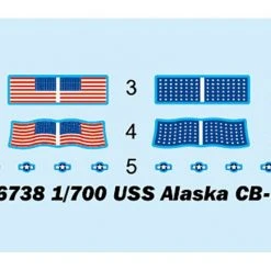 06738 | Trumpeter 1/700 USS Alaska CB-1 Battlecruiser Scaled Plastic Model Kit -Trumpeter Sales Shop TRU 06738 02 1200x800 1