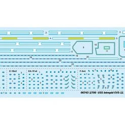 06743 | Trumpeter 1/700 USS Intrepid CVS-11 Scaled Plastic Model Kit -Trumpeter Sales Shop TRU 06743 3 1200x800 1