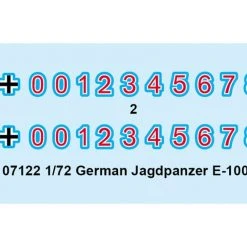 07122 | Trumpeter 1/72 German Jagdpanzer E-100 Self-Propelled Gun Scaled Plastic Model Kit -Trumpeter Sales Shop TRU 07122 53 1200x800 1