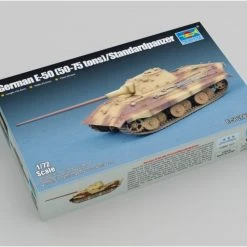 07123 | Trumpeter 1/72 German E-50 (50-75 Tons/Standardpanzer) Tank W/ 107mm Zis-6 Scaled Plastic Model Kit -Trumpeter Sales Shop TRU 07123 59 1200x800 1