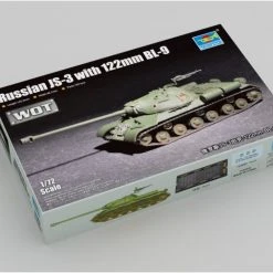 07163 | Trumpeter 1/72 Russian JS-3 W/ 122mm BL-9 Tank Scaled Plastic Model Kit -Trumpeter Sales Shop TRU 07163 55 1200x800 1