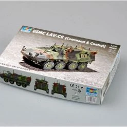 07270 | Trumpeter 1/72 U.S.M.C LAV-C2 (Command & Control) Armoured Vehicle Scaled Plastic Model Kit -Trumpeter Sales Shop TRU 07270 53 1200x800 1