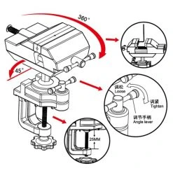 08503 | Trumpeter Master Tools Hobby Flexible Mini Bench Vice -Trumpeter Sales Shop TRU 08503 53 1200x800 1