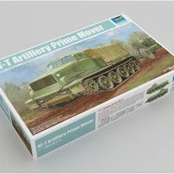 09501 | Trumpeter 1/35 Russian AT-T Artillery Prime Mover Tractor Scaled Plastic Model Kit -Trumpeter Sales Shop TRU 09501 55 1200x800 1