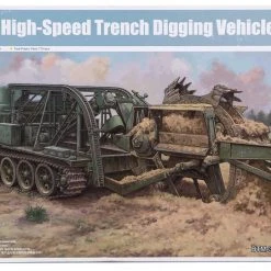 09502 | Trumpeter 1/35 BTM-3 High Speed Trench Digger Vehicle Scaled Plastic Model Kit