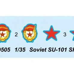09505 | Trumpeter 1/35 Soviet SU-101 SPA Self-Propelled Gun Scaled Plastic Model Kit -Trumpeter Sales Shop TRU 09505 53 1200x800 1