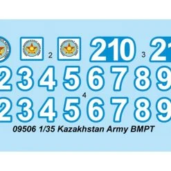 09506 | Trumpeter 1/35 Kazakhstan BMPT Terminator Tank Scaled Plastic Model Kit -Trumpeter Sales Shop TRU 09506 67 1200x800 1