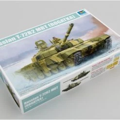 09507 | Trumpeter 1/35 Russian T-72B2 Main Battle Tank Scaled Plastic Model Kit -Trumpeter Sales Shop TRU 09507 52 1200x800 1