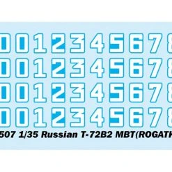 09507 | Trumpeter 1/35 Russian T-72B2 Main Battle Tank Scaled Plastic Model Kit -Trumpeter Sales Shop TRU 09507 53 1200x800 1
