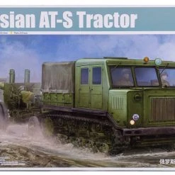 09514 | Trumpeter 1/35 Russian AT-S Artillery Tractor W/ ML-20 152mm Howitzer Scaled Plastic Model Kit