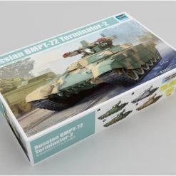 09515 | Trumpeter 1/35 Russian BMPT-72 Terminator-2 Tank Vehicle Scaled Plastic Model Kit -Trumpeter Sales Shop TRU 09515 67 1200x800 1