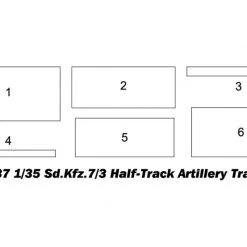 09537 | Trumpeter 1/35 German Sd.Kfz.7/3 Half-track Artillery Tractor Scaled Plastic Model Kit -Trumpeter Sales Shop TRU 09537 04 1200x800 1