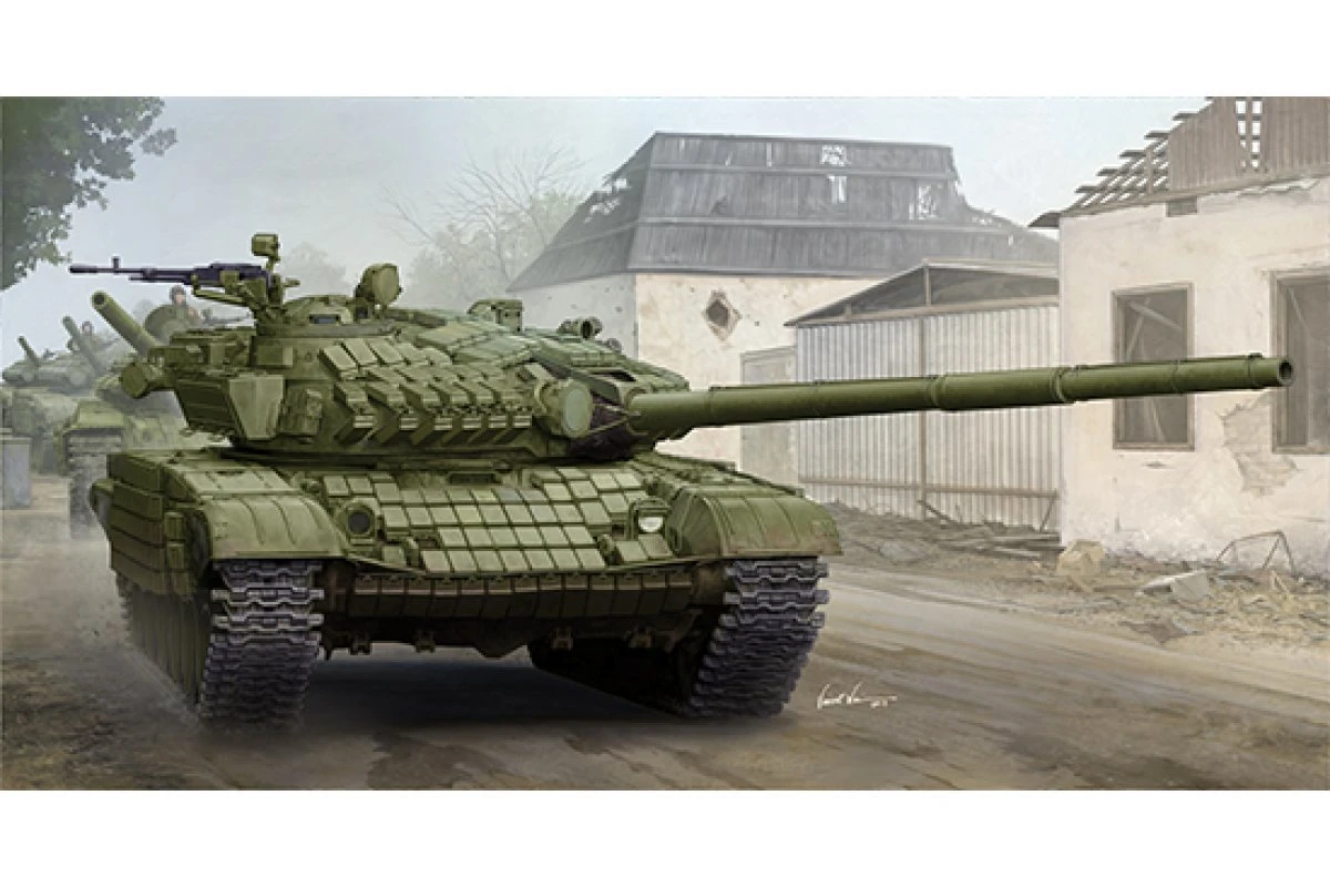 09548 | Trumpeter 1/35 Russian 1985 T-72A Main Battle Tank Scaled Plastic Model Kit 3 09548 | Trumpeter 1/35 Russian 1985 T-72A Main Battle Tank Scaled Plastic Model Kit
