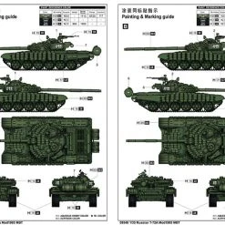 09548 | Trumpeter 1/35 Russian 1985 T-72A Main Battle Tank Scaled Plastic Model Kit 10 09548 | Trumpeter 1/35 Russian 1985 T-72A Main Battle Tank Scaled Plastic Model Kit -Trumpeter Sales Shop TRU 09548 04 1200x800 1