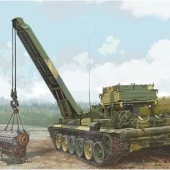 Trumpeter 09553 | Tamiya 1/35 Russian BREM-1 Armoured Recovery Vehicle Scaled Plastic Model Kit -Trumpeter Sales Shop TRU 09553 13 1200x800 1