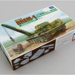 Trumpeter 09553 | Tamiya 1/35 Russian BREM-1 Armoured Recovery Vehicle Scaled Plastic Model Kit -Trumpeter Sales Shop TRU 09553 14 1200x800 1