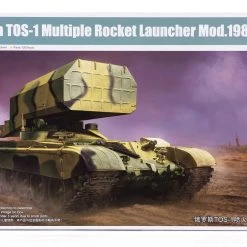 09560 | Trumpeter 1/35 Russian 1989 TOS-1 Multiple Rocket Launcher Scaled Plastic Model Kit