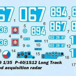 09569 | Trumpeter 1/35 P-40/1S12 Long Track S-band Acquisition Radar Scaled Plastic Model Kit -Trumpeter Sales Shop TRU 09569 14 1200x800 1