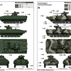 09572 | Trumpeter 1/35 BMD-3 Airborne Infantry Fighting Tank Scaled Plastic Model Kit 8 09572 | Trumpeter 1/35 BMD-3 Airborne Infantry Fighting Tank Scaled Plastic Model Kit -Trumpeter Sales Shop TRU 09572 03 1200x800 1