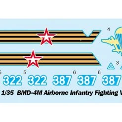 09582 | Trumpeter 1/35 BMD-4M Airborne Infantry Fighting Vehicle Scaled Plastic Model Kit 7 09582 | Trumpeter 1/35 BMD-4M Airborne Infantry Fighting Vehicle Scaled Plastic Model Kit -Trumpeter Sales Shop TRU 095821 02 1200x800 1