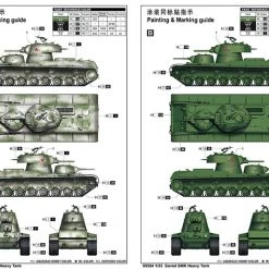 09584 | Trumpeter 1/35 Soviet SMK Heavy Tank Scaled Plastic Model Kit -Trumpeter Sales Shop TRU 09584 03 1200x800 1