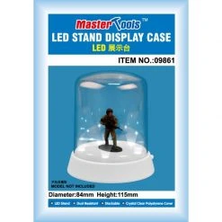 09861 | Trumpeter Model Plastic Display Case 84x115mm W/ LED -Trumpeter Sales Shop TRU 09861 53 1200x800 1