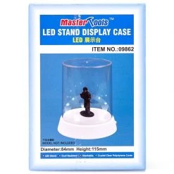 09862 | Trumpeter Model Plastic Display Case 84x115mm W/ LED
